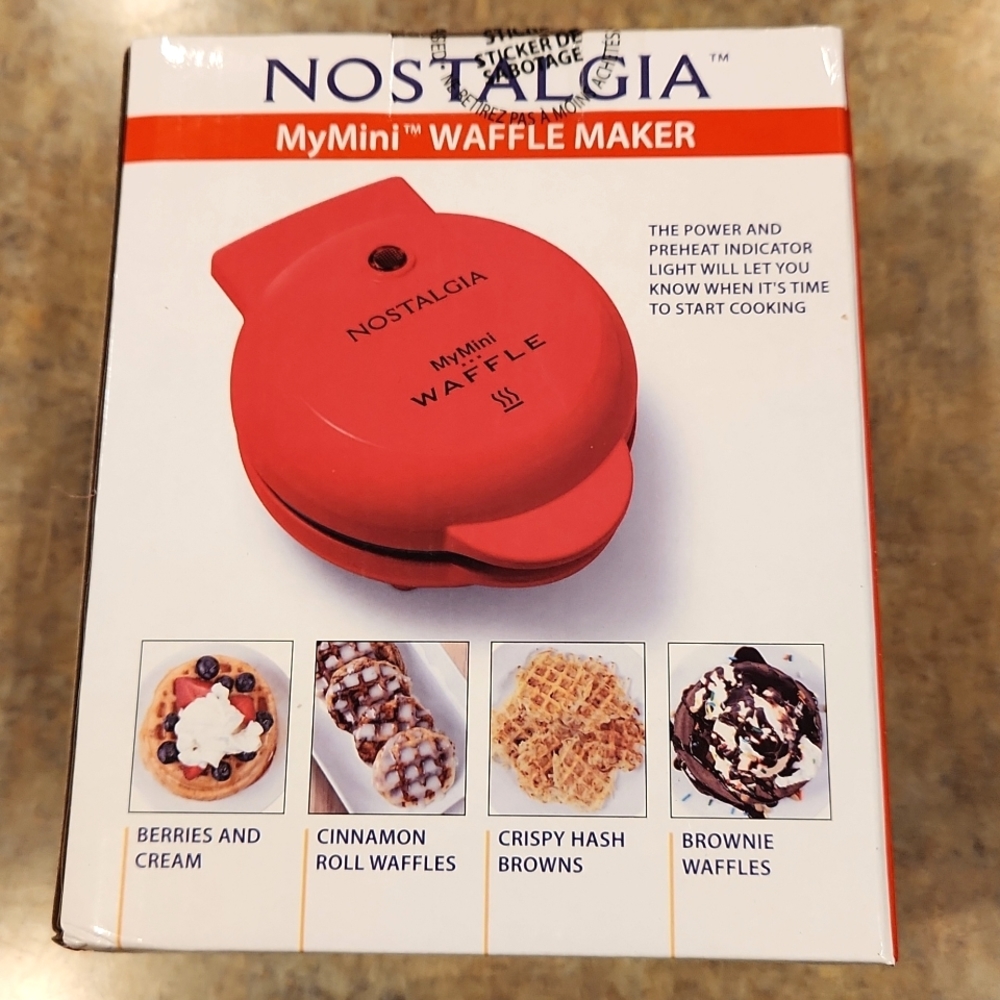 Mini griddle & waffle maker - Picture 4 of 13